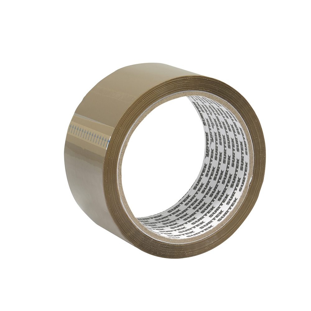 Cinta canela de acrílico para empacar 2" x 40 m, Surtek