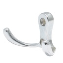 Gancho perchero doble, níquel satinado, Lock