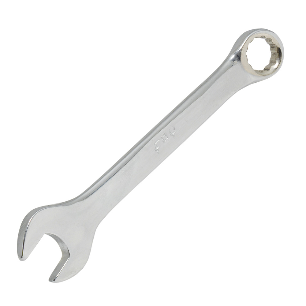 Llave combinada pulido espejo en pulgadas, 12 puntas, 11/16", Foy