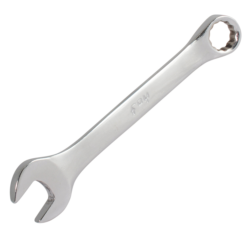 Llave combinada pulido espejo métrica, 12 puntas, 16 mm, Foy