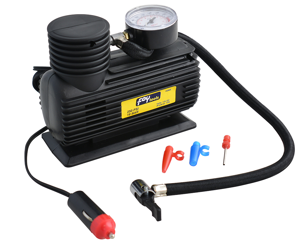 Compresor 12 V 250 PSI, Foy