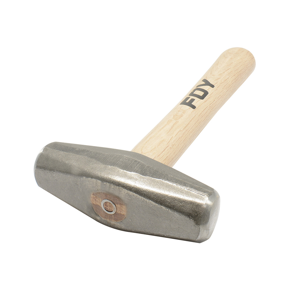 Marro tipo barril con mango corto de madera de 12", 3 lb, Foy