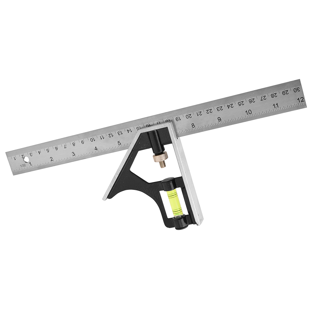 Escuadra de combinación con mango de acero 12", Foy