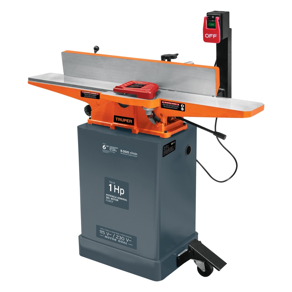 16282 / Canteadora de piso 6', 1 HP (750 W), Truper