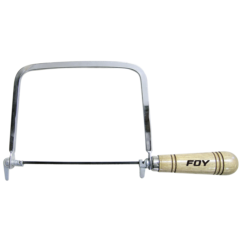 Arco calador con mango de madera 6", Foy