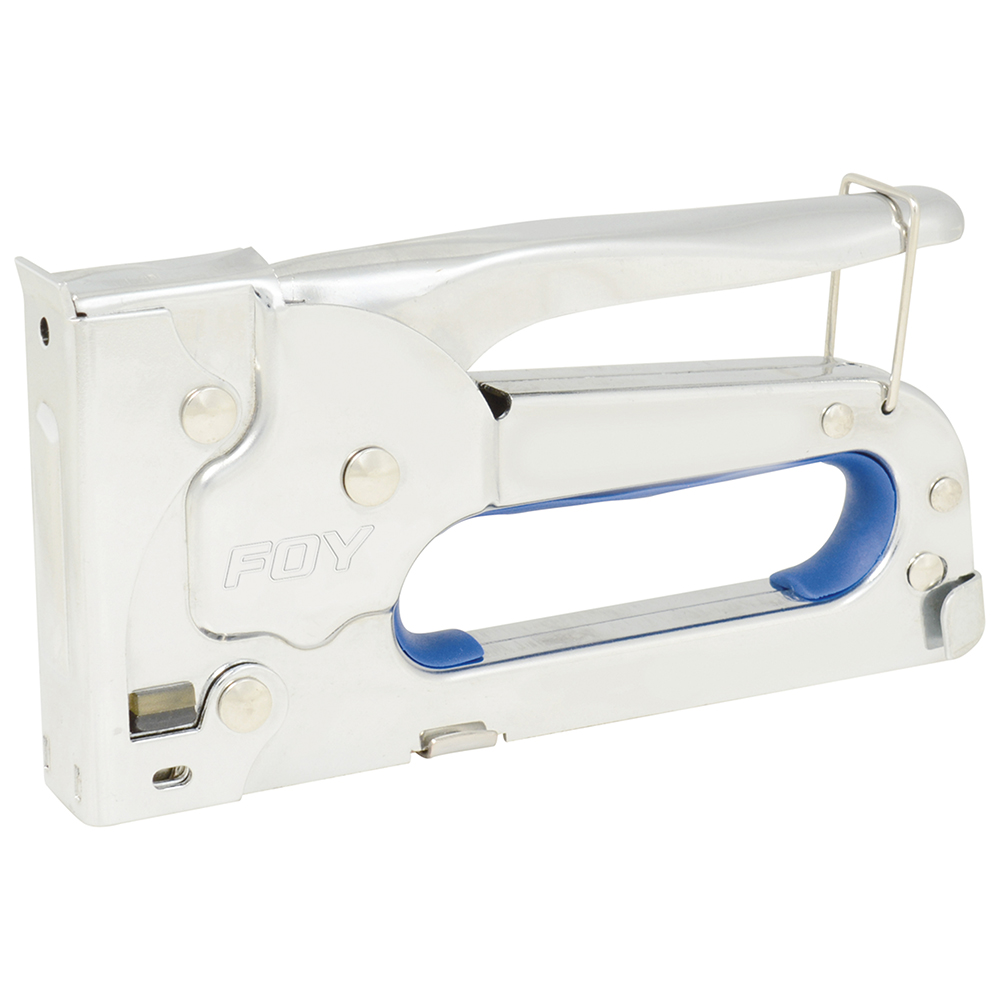 Engrapadora metálica tipo pistola para grapas de 1/4" a 3/8", Foy