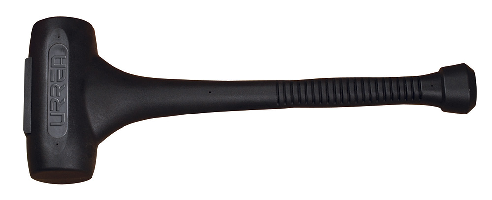 Marro de golpe seco de una sola pieza con mango antideslizante de 36-1/2", 12 lb, Urrea