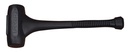 Marro de golpe seco de una sola pieza con mango antideslizante de 36-1/2", 12 lb, Urrea