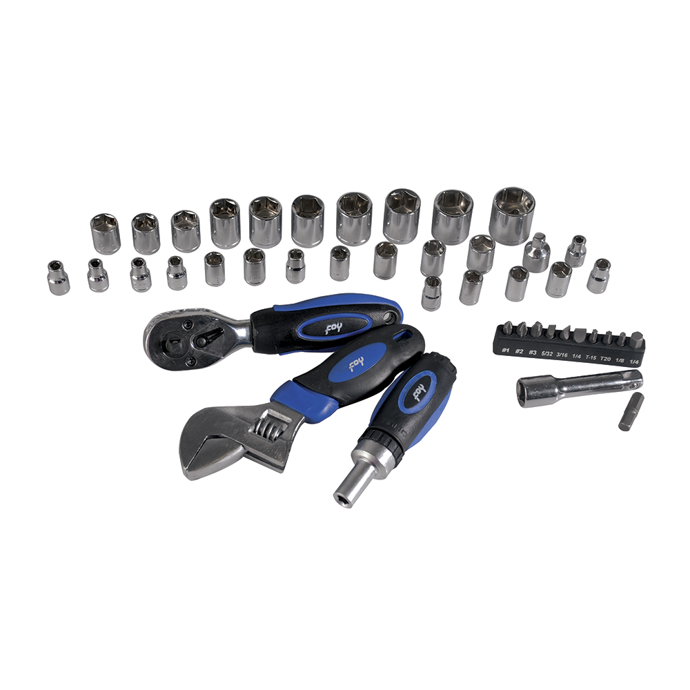 Juego combinado de herramienta, 45 piezas, Foy