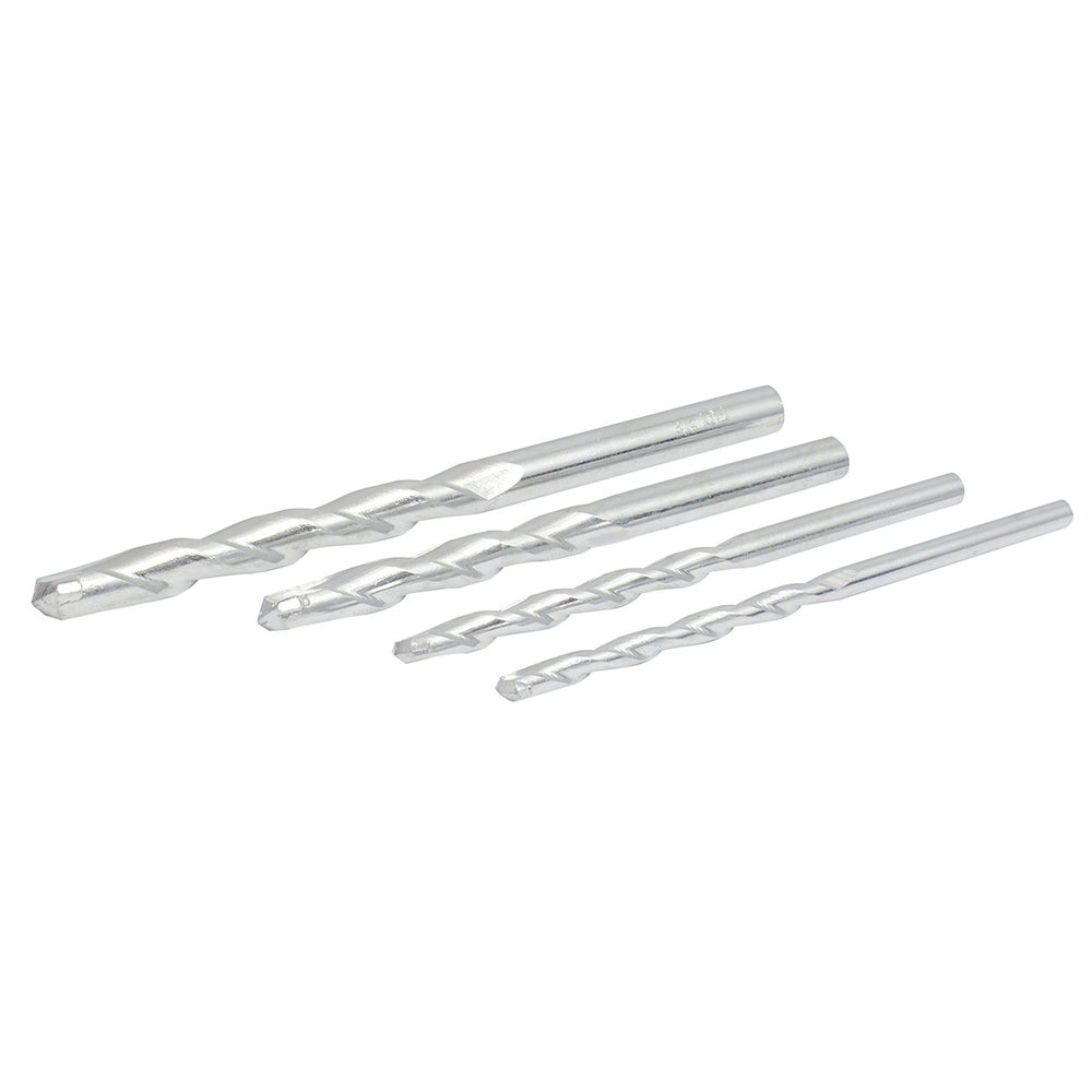 Juego de 4 brocas para concreto con punta de tungsteno, Foy