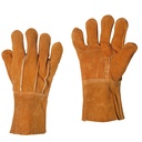 Guantes de carnaza puño corto, Foy