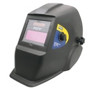 Careta electrónica para soldar con panel solar y control de sombras, Foy