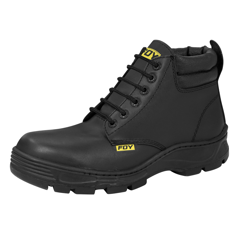 Botas de seguridad collarín doble con casquillo de acero #22 cm, Foy