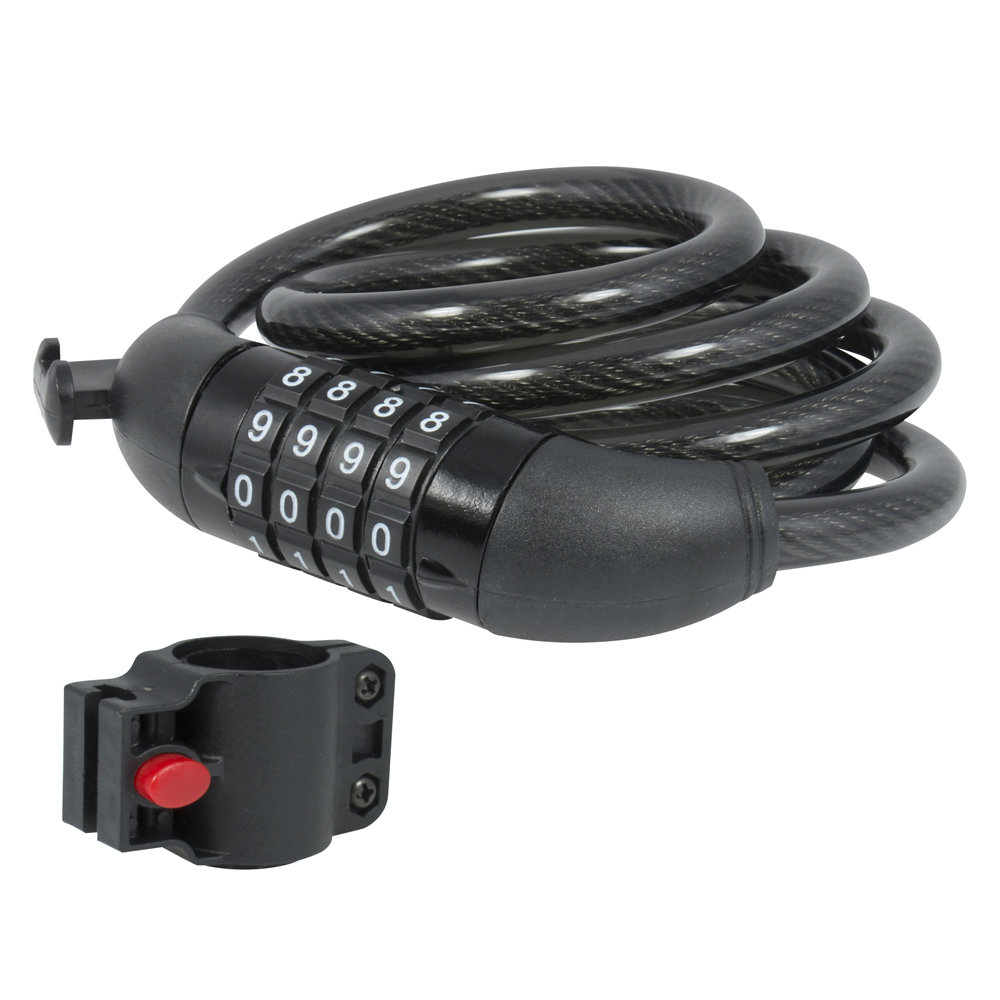 Candado cable de combinación 8 mm x 1 m, Lock