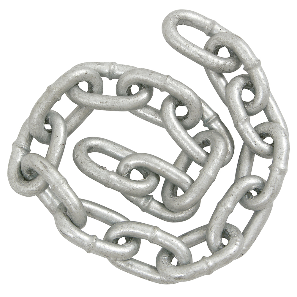 Cadena grado 30 galvanizada 50 kg, 1/4", Surtek