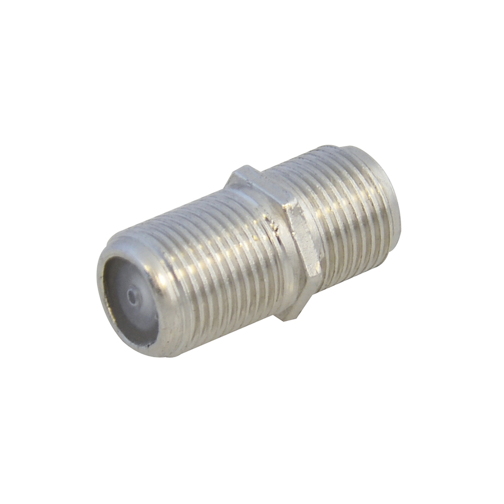 Cople para cable coaxial RG6 tipo barril, 4 piezas, Surtek