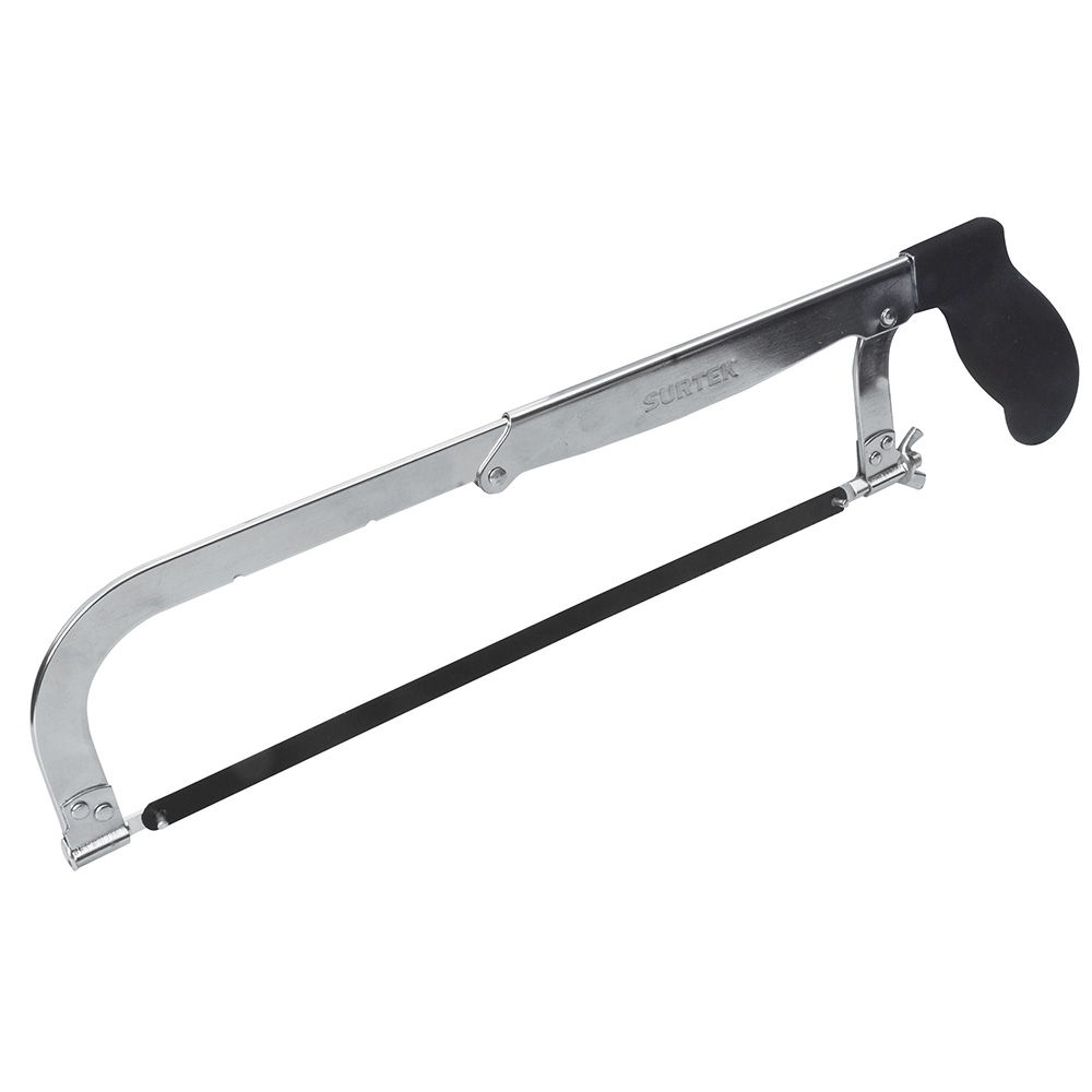 Arco de segueta ajustable con mango de polipropileno 10" y 12", 17", Surtek