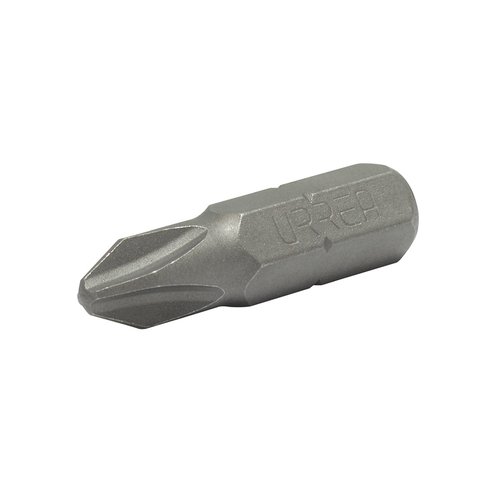 Punta Phillips para destornillador hexágono de 1/4", #1 x 1", Urrea