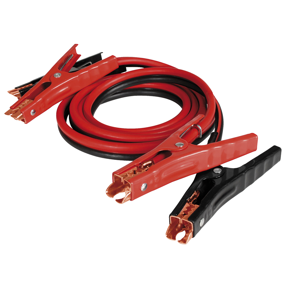 Juego de cables para pasar corriente calibre 4 de 4.8 m, Urrea