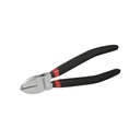 Pinza con mango rubber grip de 7-3/4" corte diagonal, Urrea