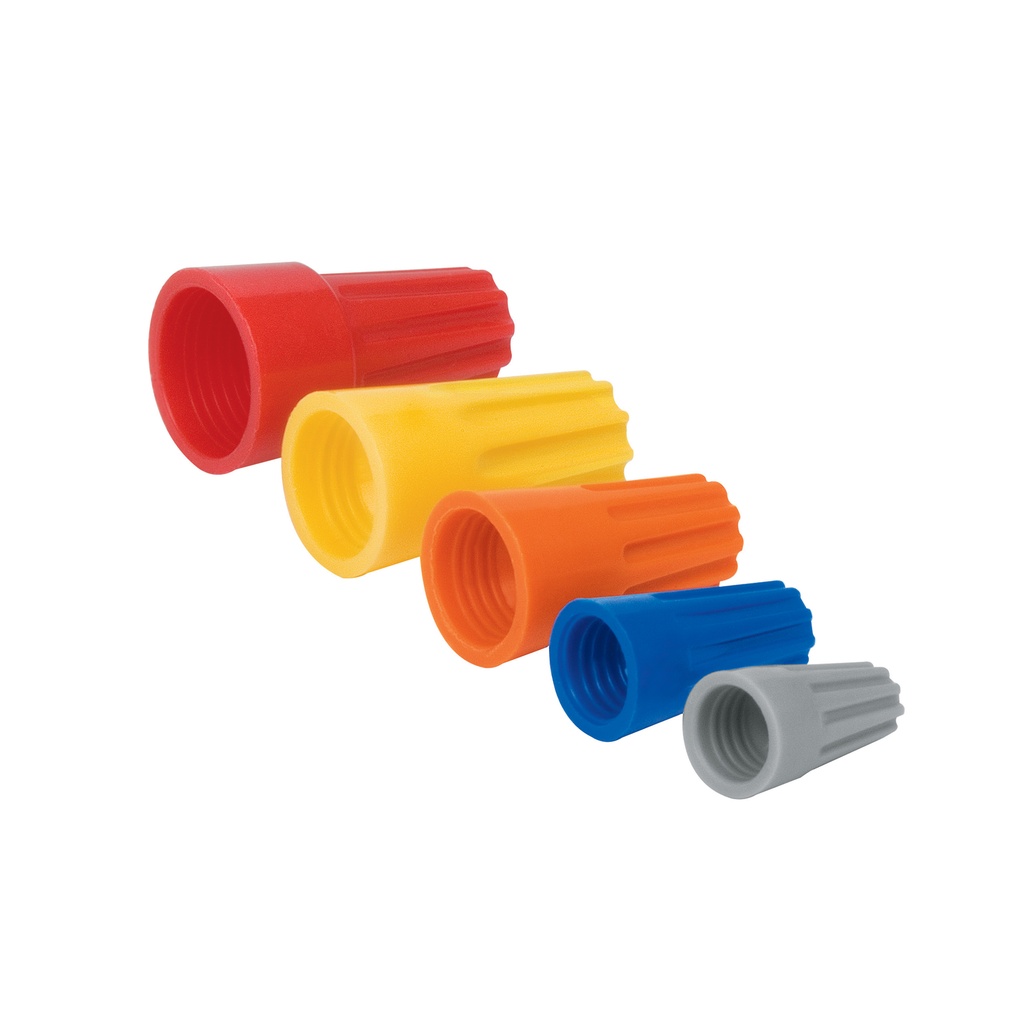 47330 / Bolsa con 20 capuchones para cable, calibres surtidos, Volteck