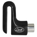 Candado con alarma para freno de disco de motocicleta, llave bancaria, Lock