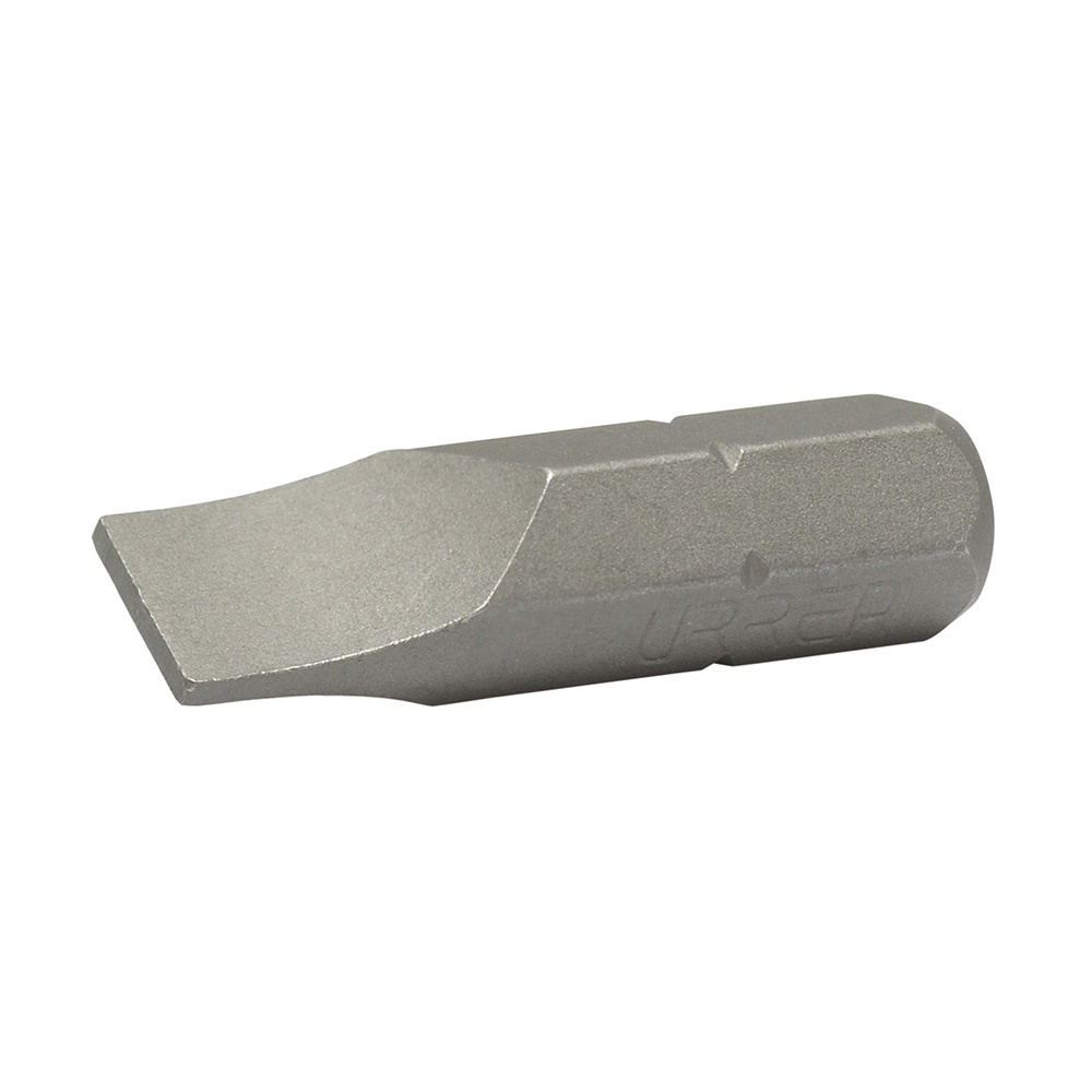 Punta plana para destornillador hexágono de 1/4", 1/4" x 1", Urrea