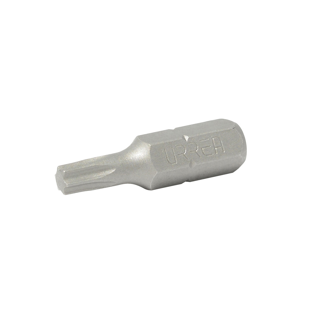 Punta Torx para destornillador hexágono de 1/4", T10 x 1", Urrea