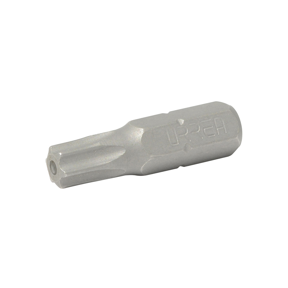 Punta Torx Tamper proof para destornillador hexágono de 1/4", T20 x 1", Urrea