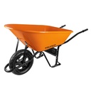 100177 / Carretilla 8 ft3 Imponchable, bastidor tubular, Truper