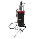 Inyector de grasa con cubeta neumática de 15 kg, 7,500 psi, Urrea