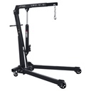 Pluma hidráulica plegable con posición de levantamiento adaptable, 1 ton, Urrea