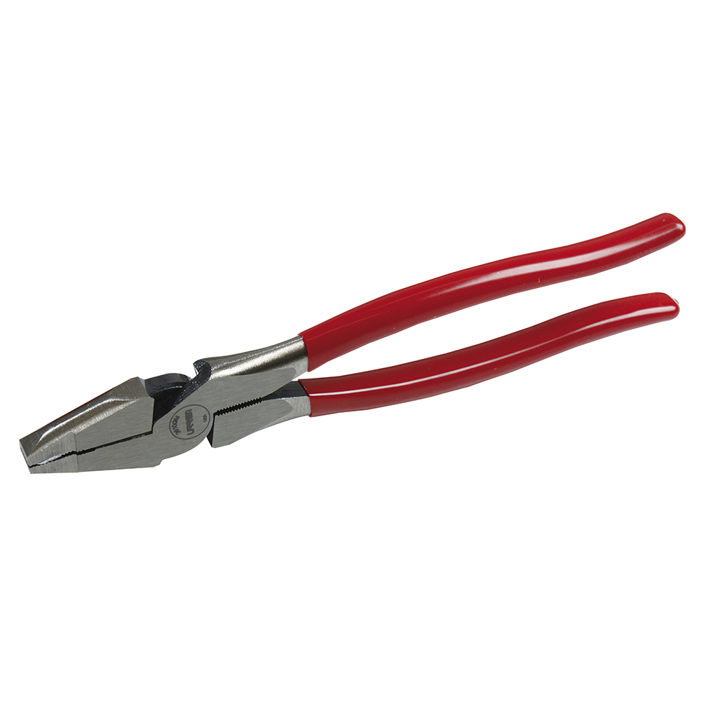 Pinza con mango rubber grip de 10-1/2" con puntas largas redondeadas alta palanca, Urrea