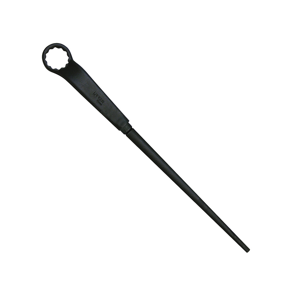 Llave acodada de alta palanca fosfatizada con cola en pulgadas, 12 puntas, 1-1/4", Urrea