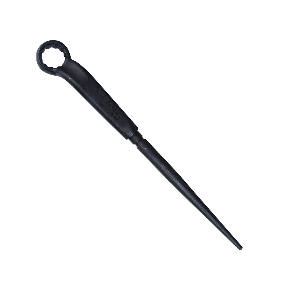 Llave acodada de alta palanca fosfatizada con cola en métrica, 12 puntas, 27 mm, Urrea