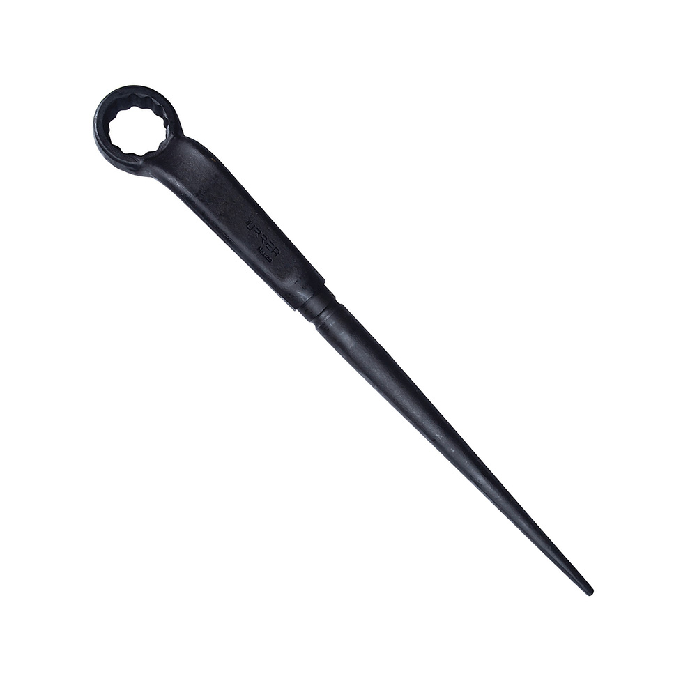 Llave acodada de alta palanca fosfatizada con cola en métrica, 12 puntas, 34 mm, Urrea