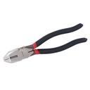 Pinza con mango rubber grip de 8-9/16" corte lateral, Urrea