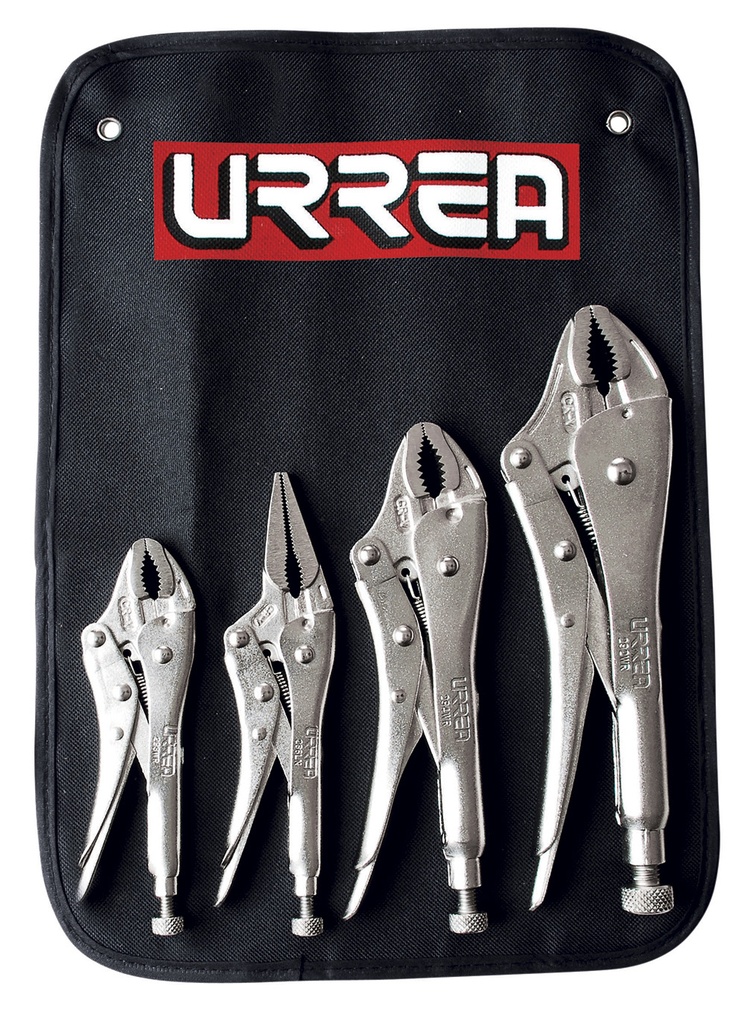 Juego de 4 pinzas de presión, Urrea