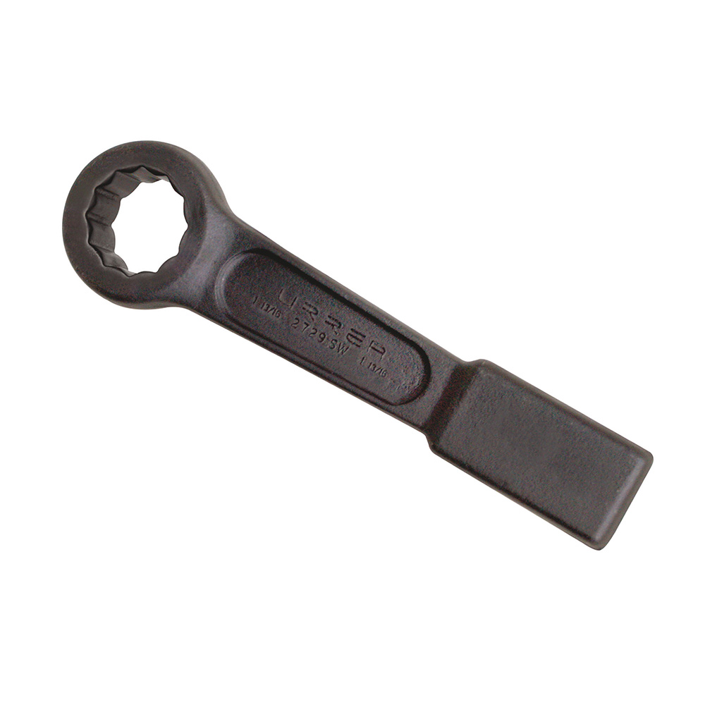 Llave de golpe plana fosfatizada en pulgadas, 12 puntas, 1-13/16", Urrea