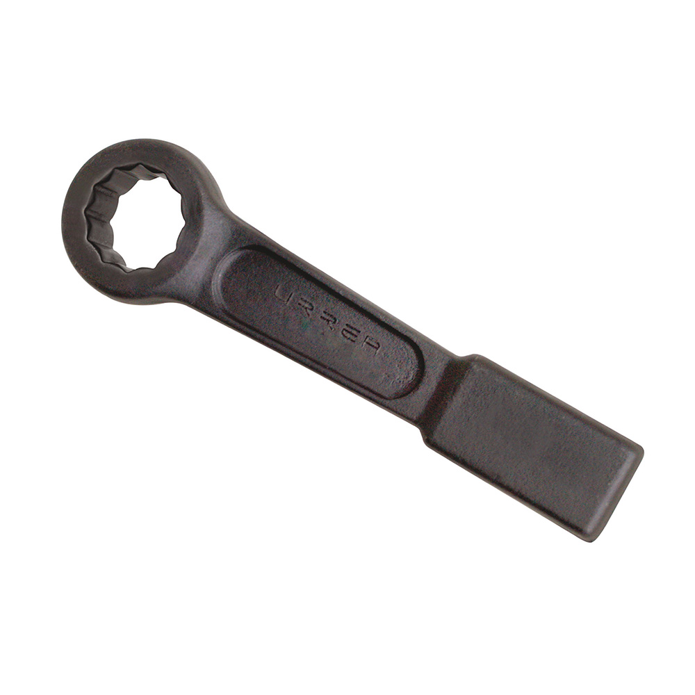 Llave de golpe plana fosfatizada en pulgadas, 12 puntas, 5", Urrea