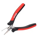 Pinza ESD para electrónica de 4-3/4" punta larga plana, Urrea