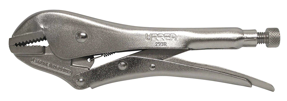 Pinza de presión de 10" quijada recta, Urrea