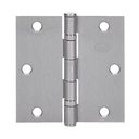 Bisagra cuadrada arquitectónica con balero níquel satinado 3.5" x 3.5", Lock