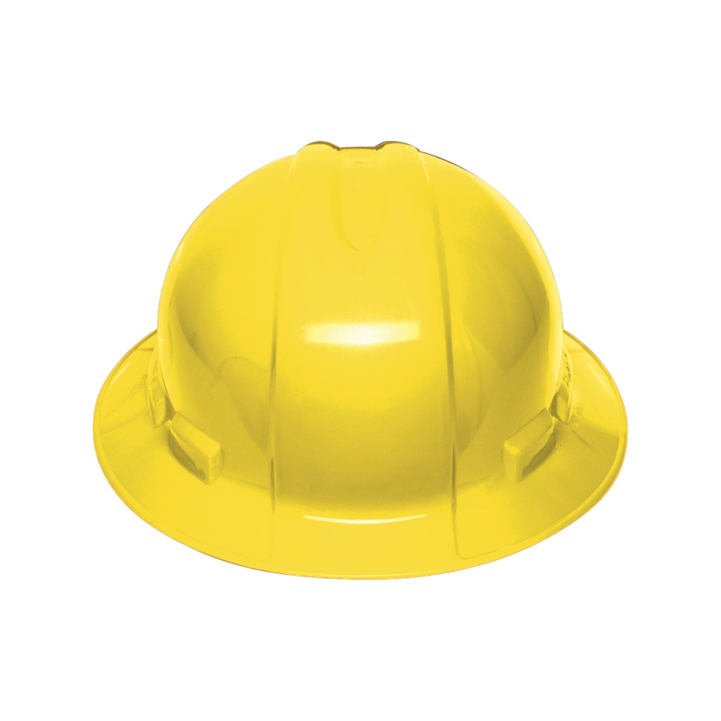 10566 / Casco de seguridad ala ancha, amarillo, Truper