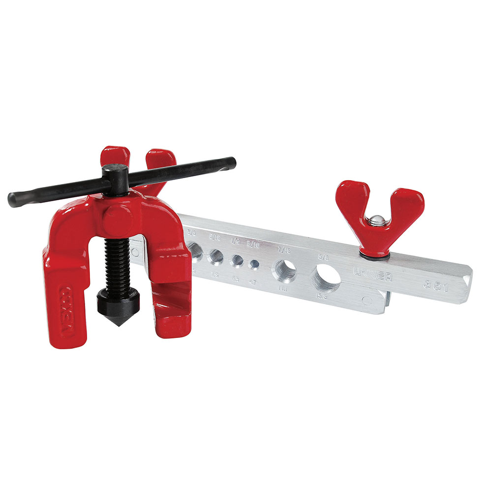 Avellanador con prensa ajustable 3/16" a 5/8", Urrea