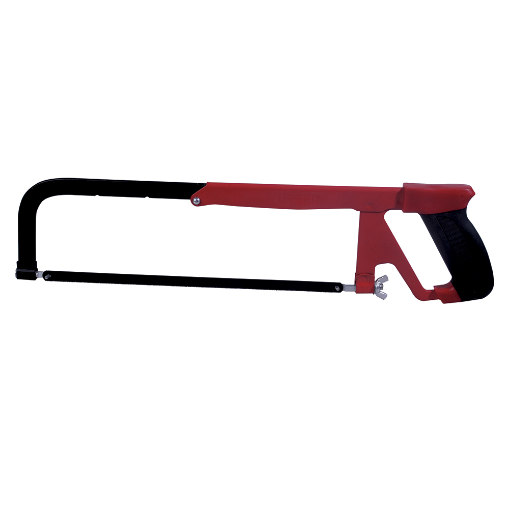 Arco de segueta ajustable con mango bimaterial 8", 10" y 12", 15-1/2", Urrea