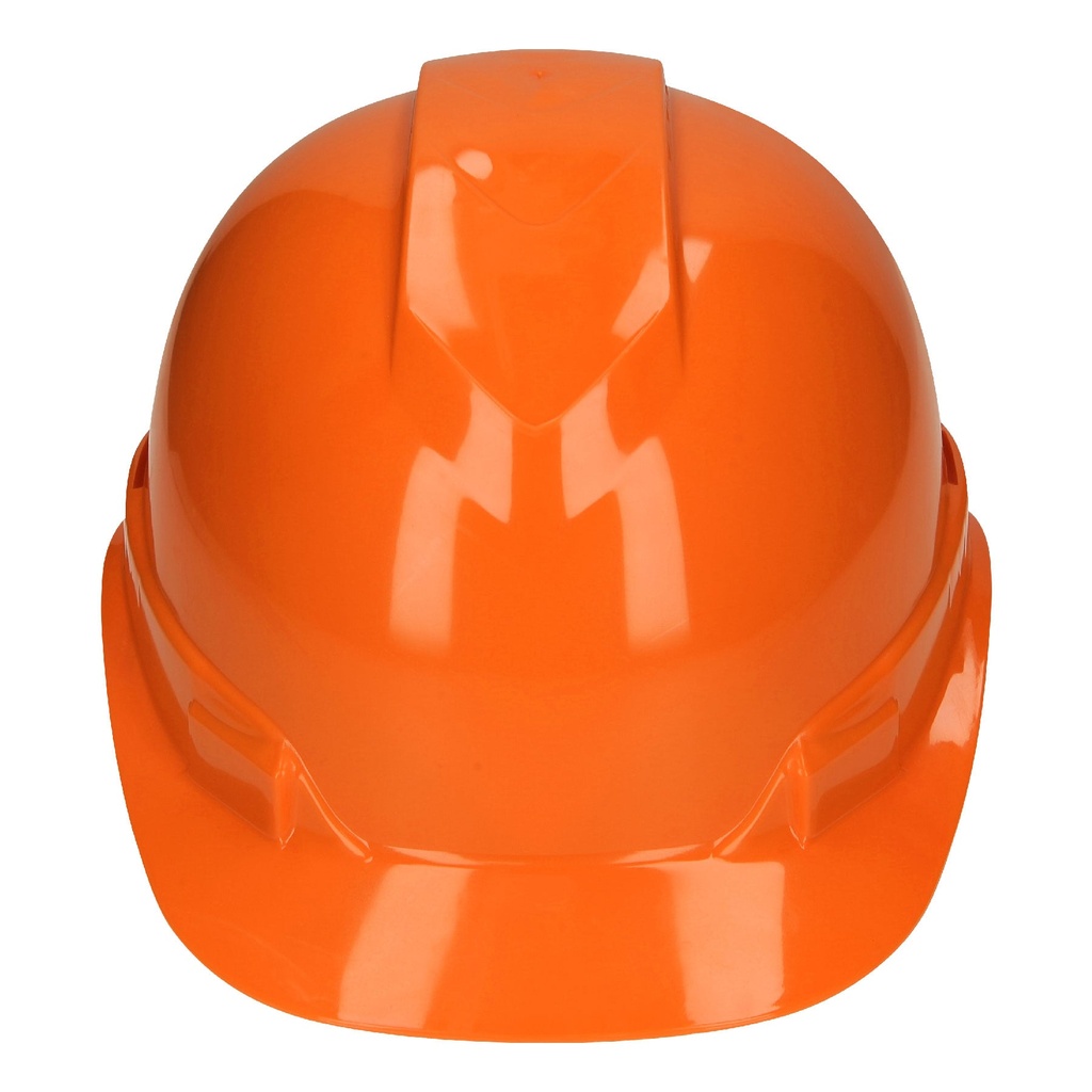 101256 / Casco de seguridad ventilado, ajuste de matraca, naranja, Truper