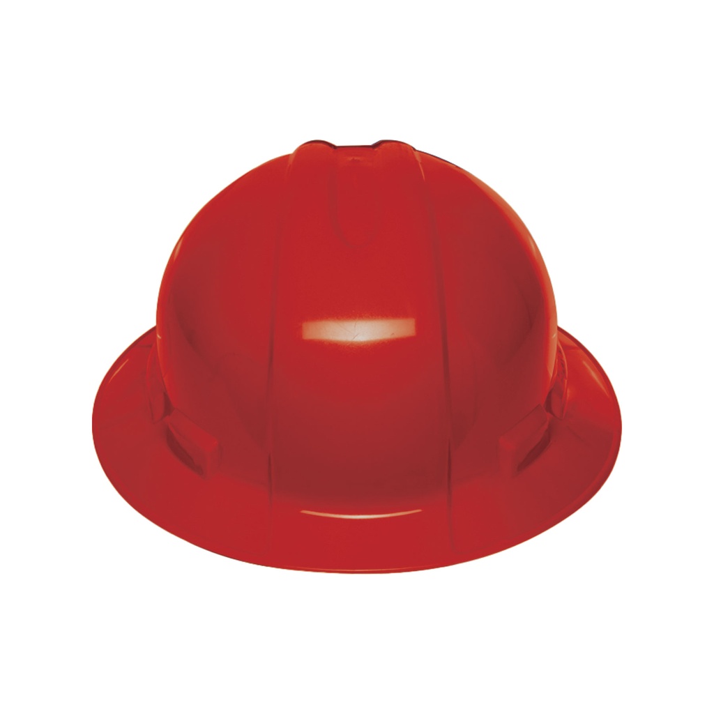 10573 / Casco de seguridad ala ancha, rojo, Truper