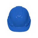 101259 / Casco de seguridad ventilado, ajuste de matraca, azul, Truper