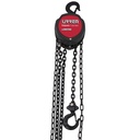 Polipasto manual 1 ramal 0.5 ton, cadena 3 m, Urrea